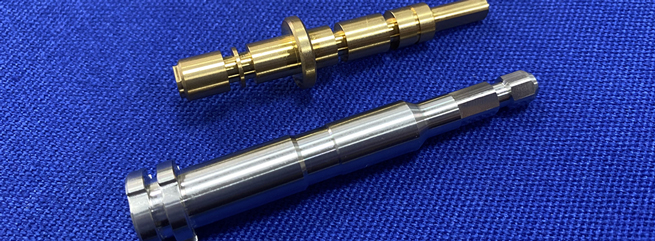 high-volume Ti-6Al-4V Swiss turning