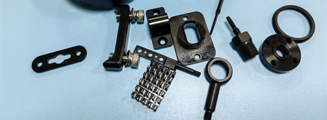 high-volume electronics component machining