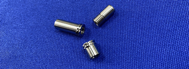 Swiss Machining Titanium Part