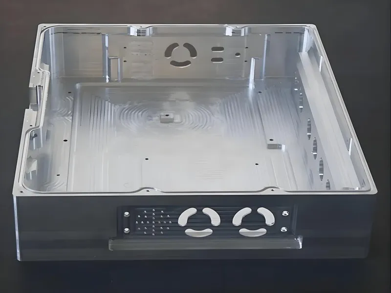 machined aluminum enclosure
