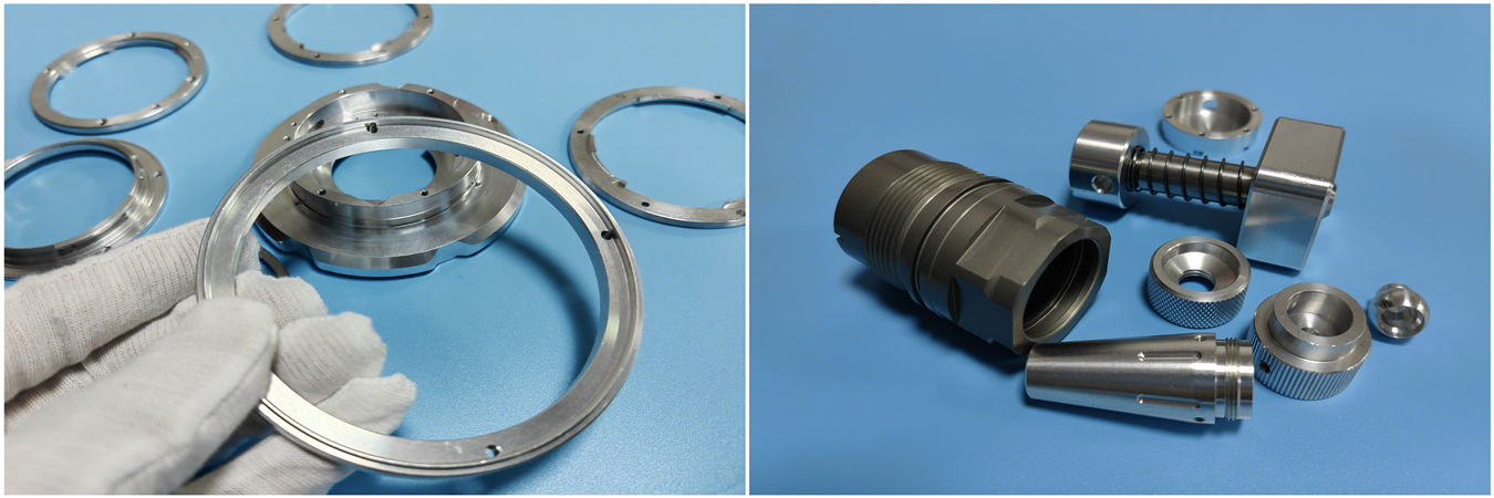 precision CNC machined sensor mounting parts for medical and industrial applications