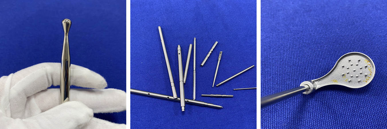 precision CNC machined medical device parts for surgical and implant applications