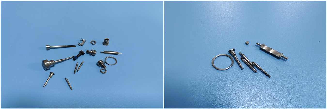 Precision CNC machined wearable device components for medical and electronic applications