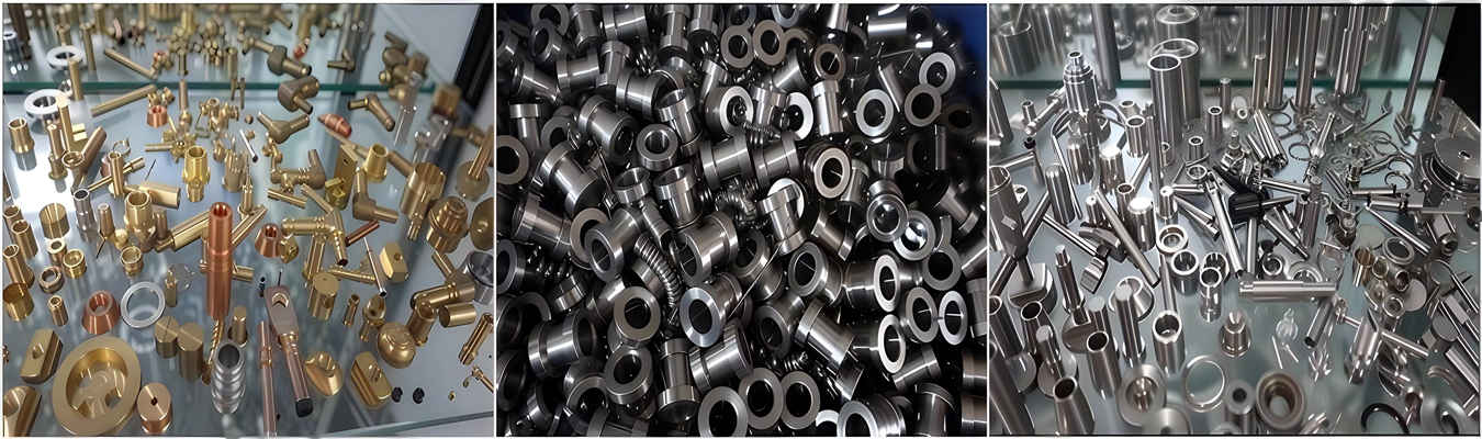 Screw machine products for high volume precision manufacturing Screw machine products including precision turned metal parts