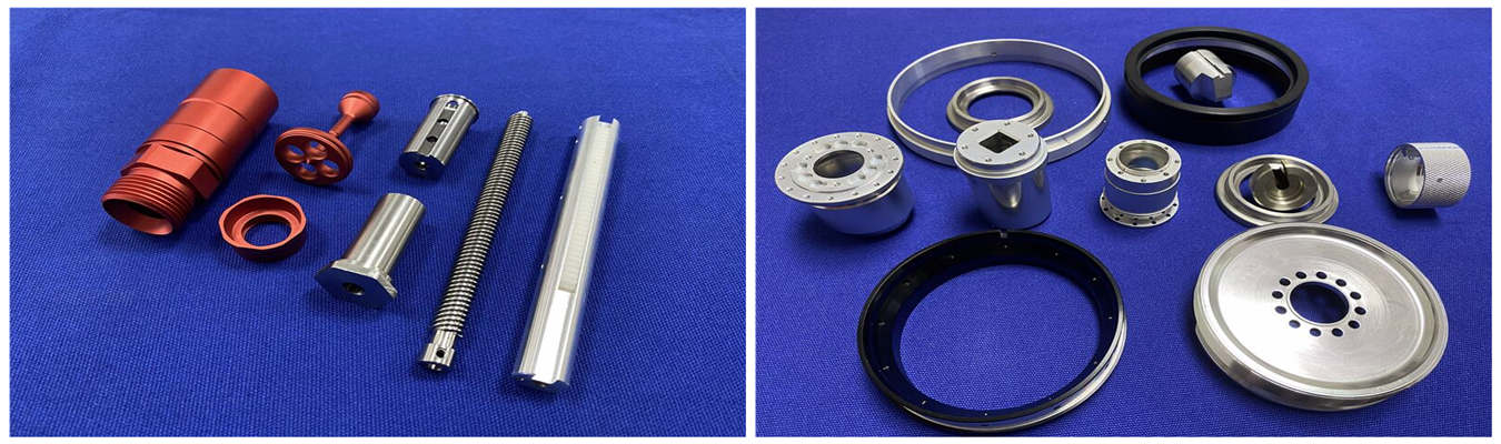 Precision custom aluminum parts for industrial applications