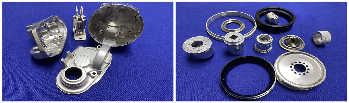 precision CNC machined screw machine parts produced by Swiss machining process