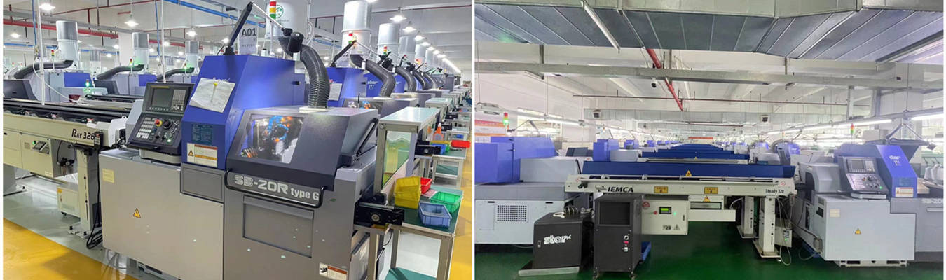 CNC machine shop producing precision electrical contacts and metal components