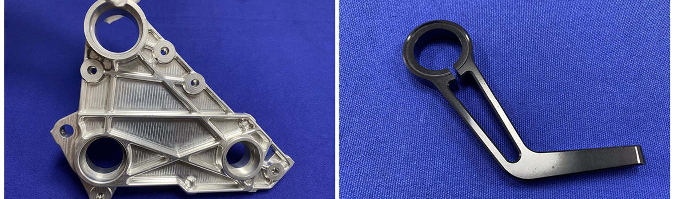 CNC machining process for car parts including precision automotive metal components