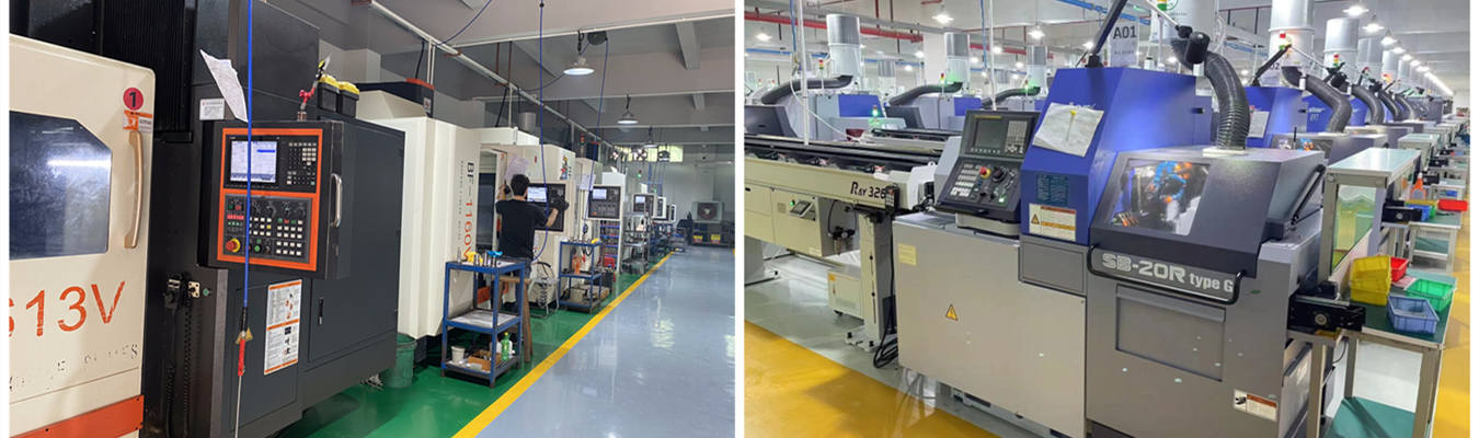 Impeller machining in CNC workshop with precision equipment