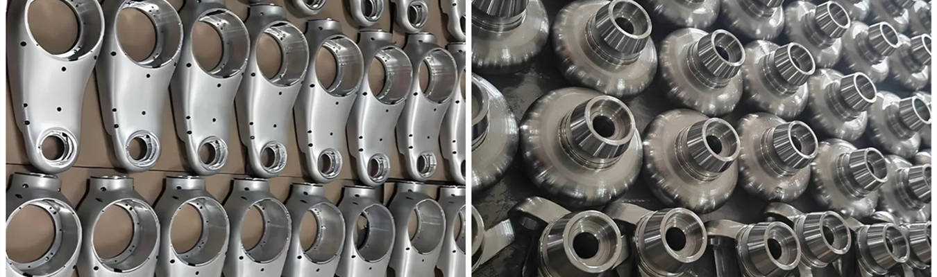 custom robotic parts manufacturing with CNC machining for automation industry