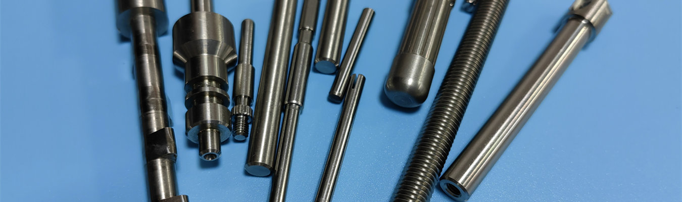 High precision ejector pins for plastic injection molding tools