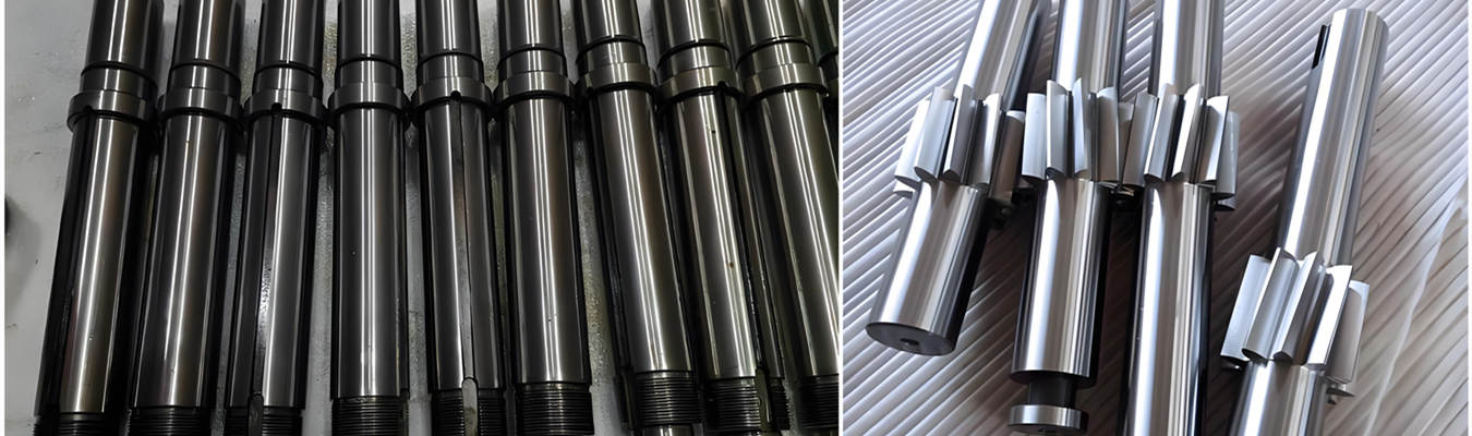 Precision spline shaft supplier offering custom CNC machining services