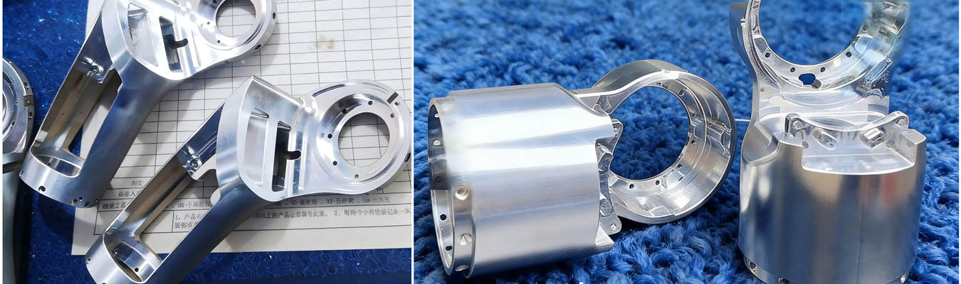 CNC machining robot parts for precision robotics components and automation systems