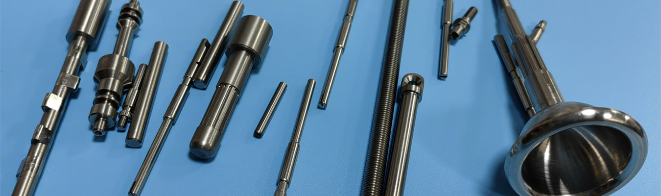 CNC Machined Precision Pins – Swiss Turned Metal Parts Custom CNC machined precision pins manufactured by Swiss turning for medical, automotive and industrial applications
