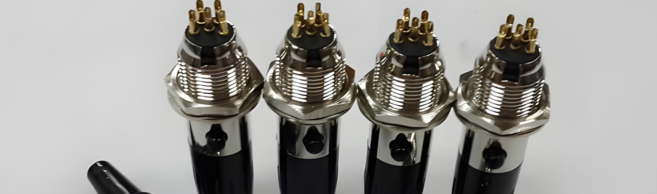 Consumer electronics connectors manufactured with CNC Swiss machining for compact high precision electronic assemblies