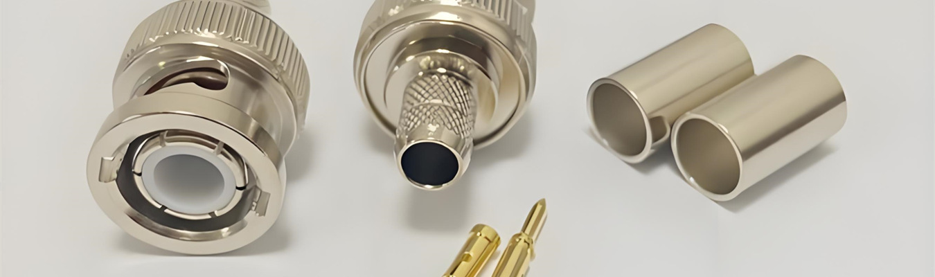 Custom RF connector parts manufacturer specializing in Swiss machined precision components for signal transmission systems