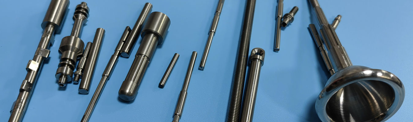 Miniature shafts manufacturer producing custom Swiss machined shaft components for motors, sensors and precision assemblies