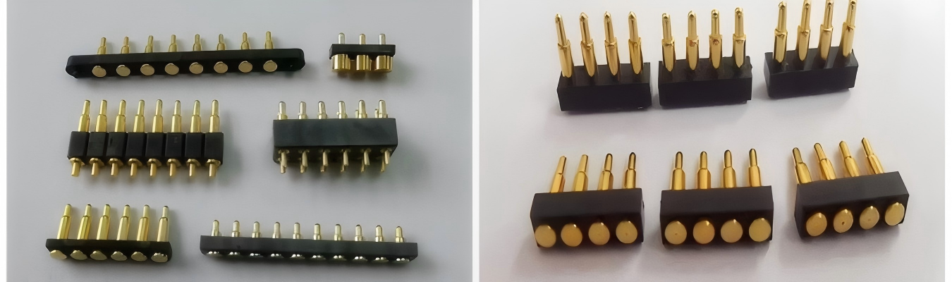Pogo Pin Connector – Precision Spring Loaded Contact Solution Precision pogo pin connector with spring loaded contacts for electronic devices, battery charging and signal transmission