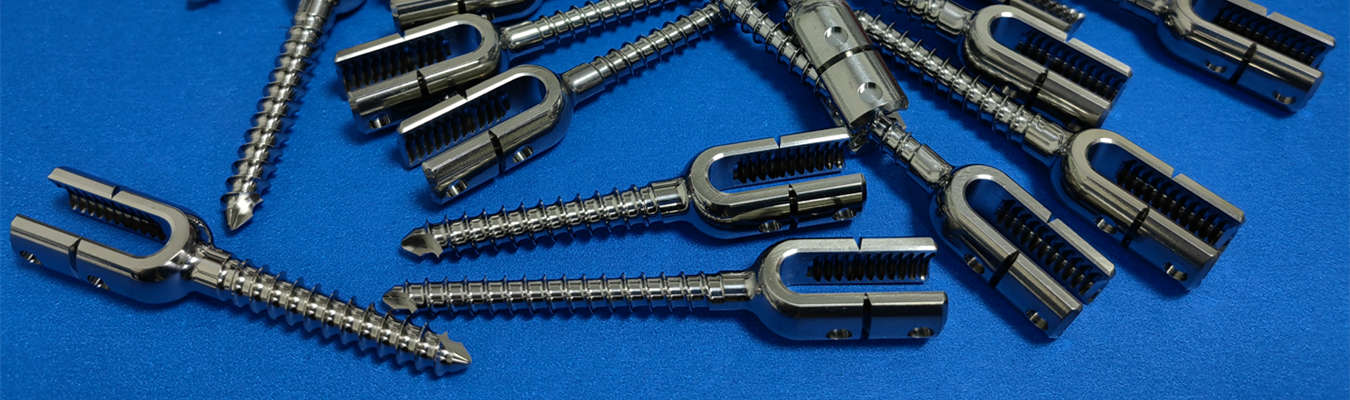 Titanium Surgical Screws – Medical Grade Implant Components Medical grade titanium surgical screws manufactured for orthopedic and trauma implant applications