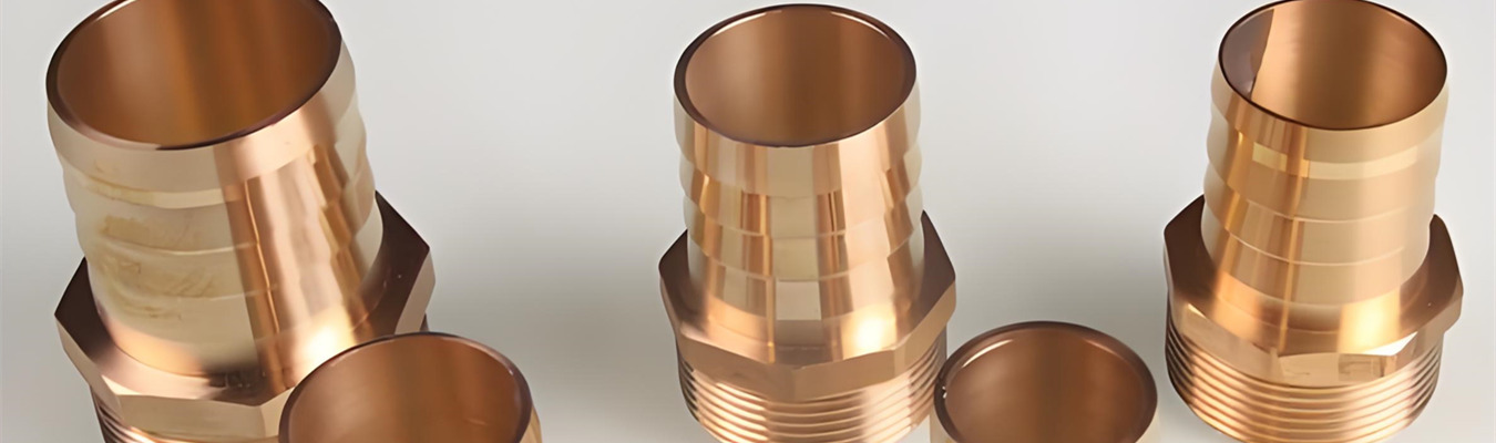 Brass Hose Connectors – Custom CNC Machined Brass Fittings Custom brass hose connectors produced using CNC machining for high strength and leak-proof hydraulic or pneumatic assemblies