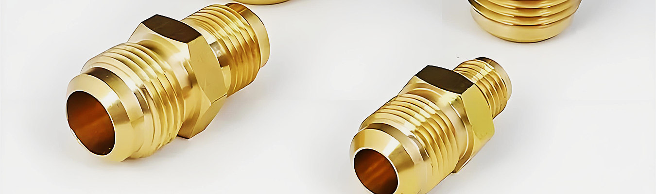 Brass Connectors and Fittings – Custom Precision Metal Components Custom brass connectors and fittings manufactured for industrial, plumbing and fluid control systems with high precision CNC machining