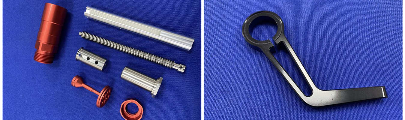 6061 aluminum CNC turning components produced with precision turning technology for cylindrical and custom parts