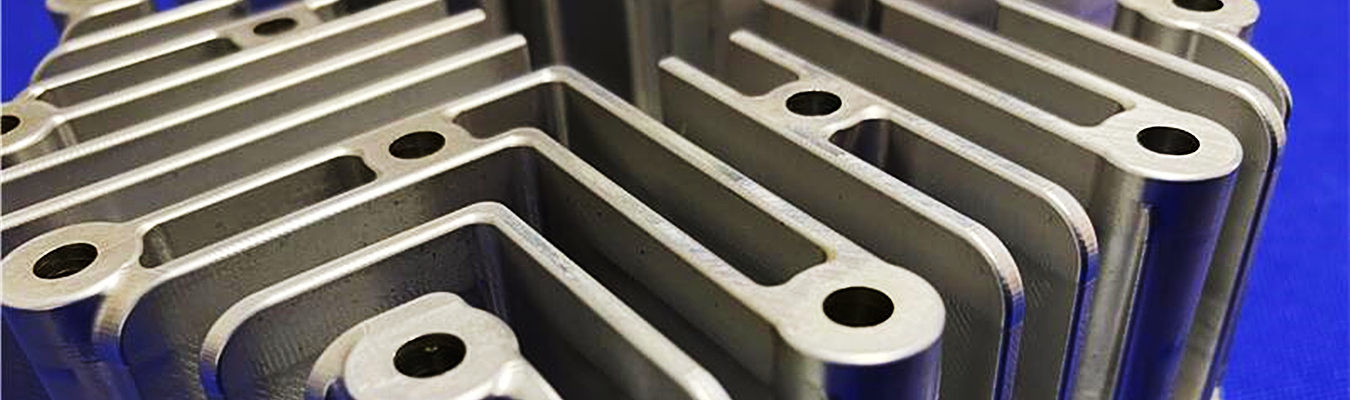 CNC machined aluminum heat sink parts manufactured for efficient thermal management in electronic and power applications