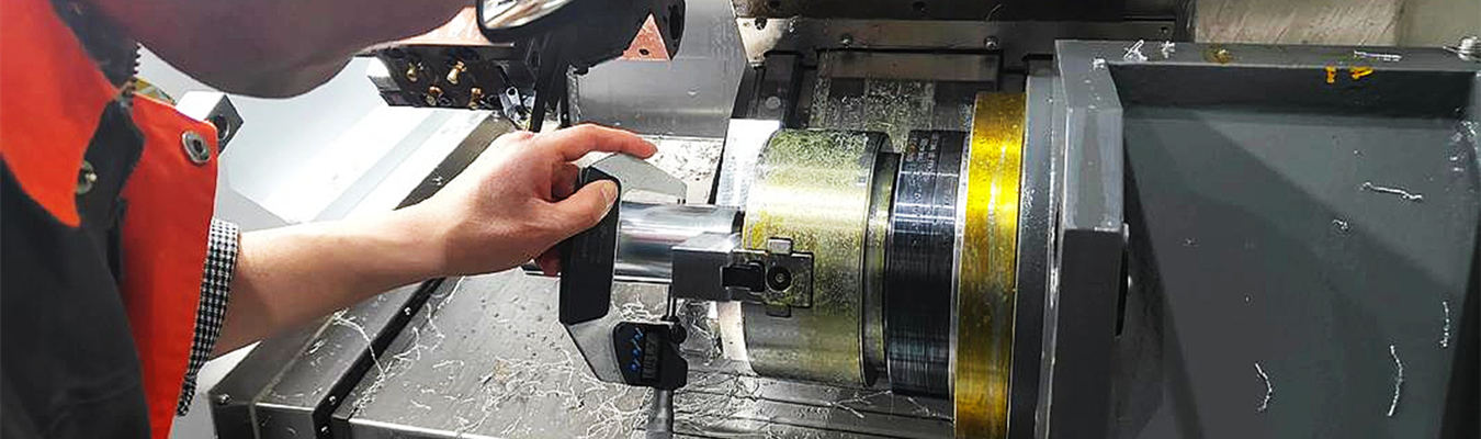 CNC turning operation for producing high precision turned parts and custom components for industrial applications
