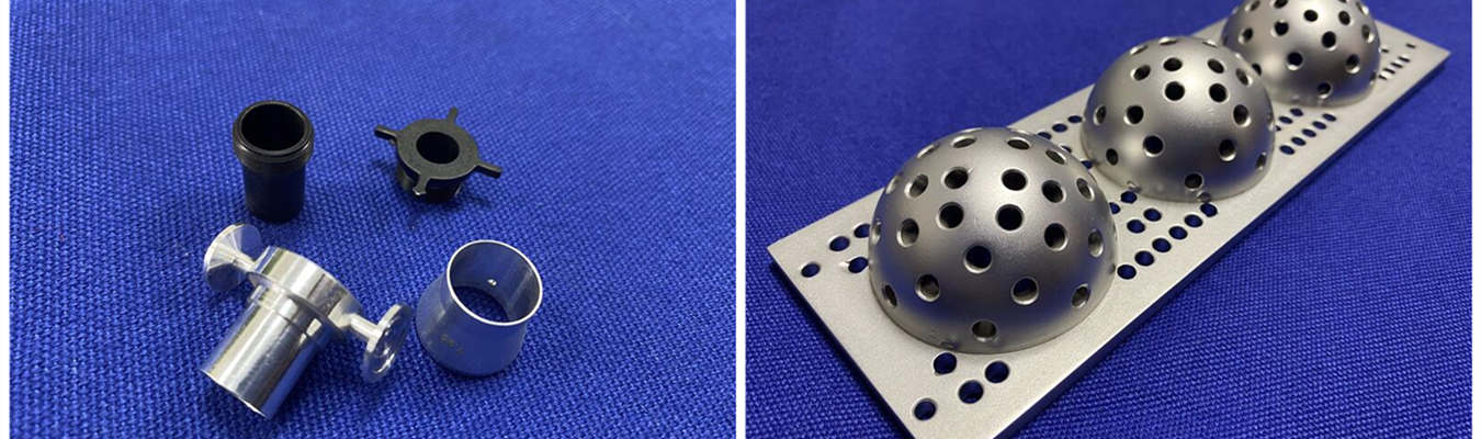 Medical machining aluminum parts produced with precision CNC technology for medical equipment and healthcare applications