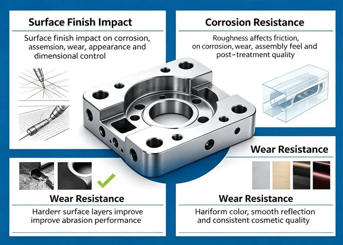 Aluminum Surface Finish Guide for CNC Machined Parts