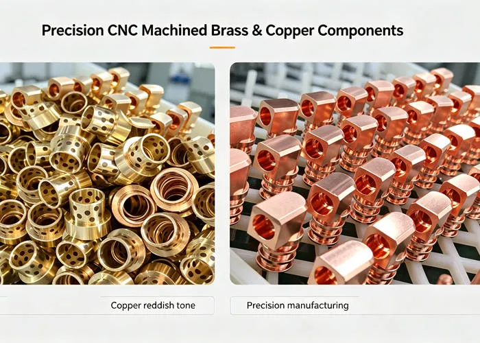 Brass and Copper CNC Machining Services | Custom Precision Parts Manufacturer