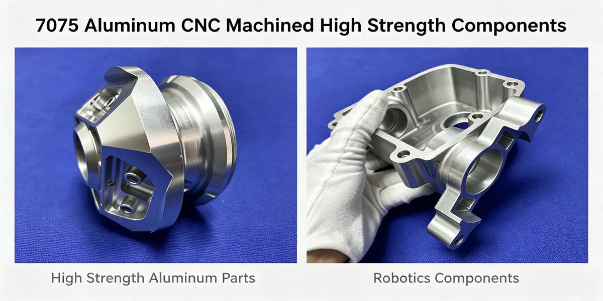 7075 Aluminum Machining Parts – High Strength CNC Components 7075 aluminum machining parts manufactured for aerospace, automotive and high performance industrial applications