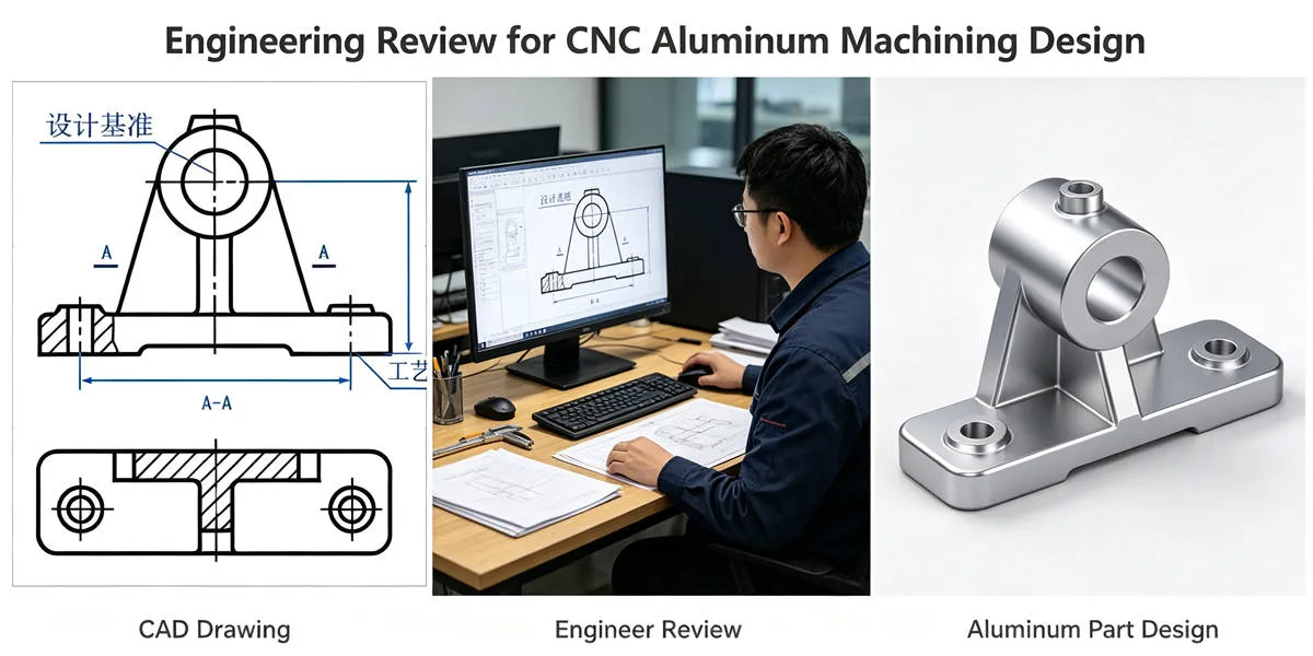 Aluminum Machining Design for Manufacturing – DFM Optimization Aluminum machining design for manufacturing guidance to improve CNC efficiency, accuracy and production reliability