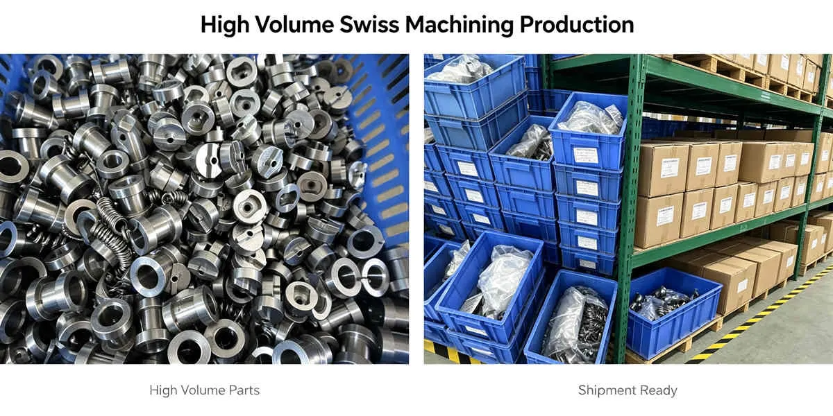 High Volume Electronic Component Machining Production High volume electronic component machining production using CNC manufacturing processes for consistent quality