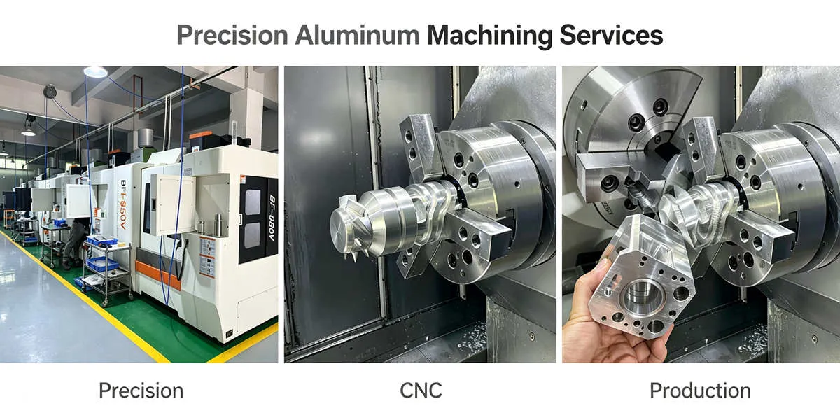 Precision Aluminum Machining Services – CNC Aluminum Parts Manufacturer Precision aluminum machining services for manufacturing custom CNC aluminum parts with tight tolerances and consistent quality