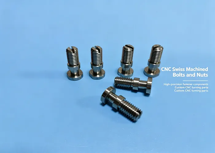 CNC Swiss Machined Bolts & Nuts