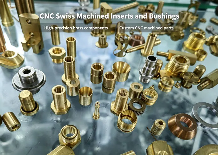 CNC Swiss Machined Inserts & Bushings