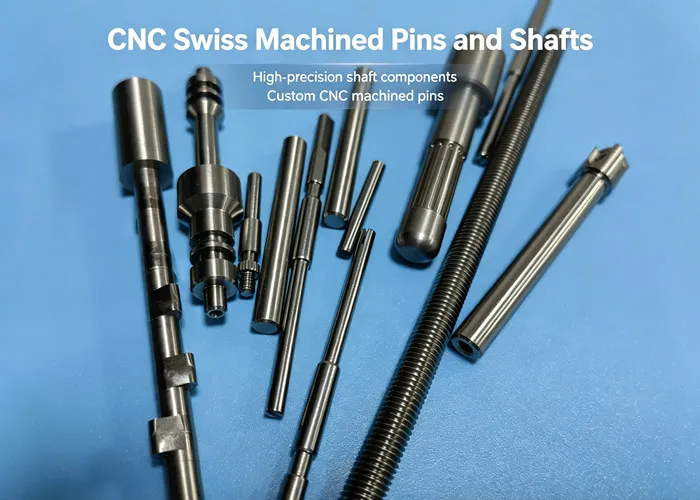 CNC Swiss Machined Pins & Shafts