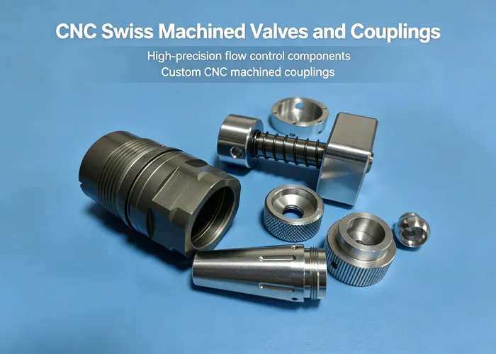 CNC Swiss Machined Valves & Couplings