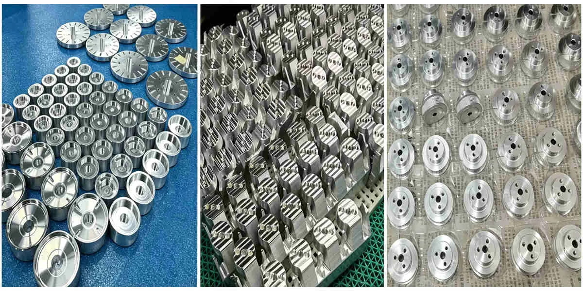 High volume contract CNC aluminum parts manufactured for OEMs and industrial production programs