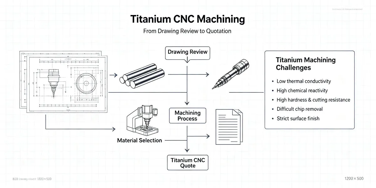 Titanium Machining Cost Factors – CNC Manufacturing Guide Titanium machining cost factors including material selection, machining complexity, tolerances and production volume