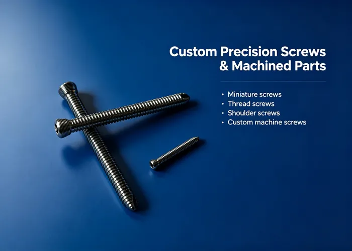 Custom Precision Screws We Manufacture