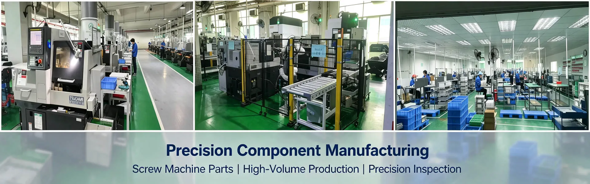 Precision Screw Machine Parts – CNC Machine Shop Precision screw machine parts manufactured in a CNC machine shop for high volume and tight tolerance applications