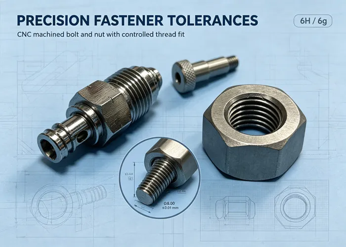 Precision Bolt and Nut Tolerances for CNC Machined Fasteners