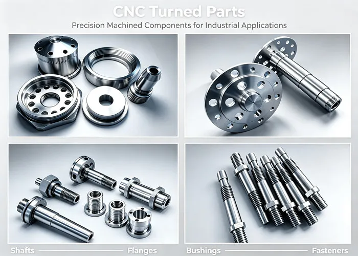 CNC Turned Parts We Manufacture