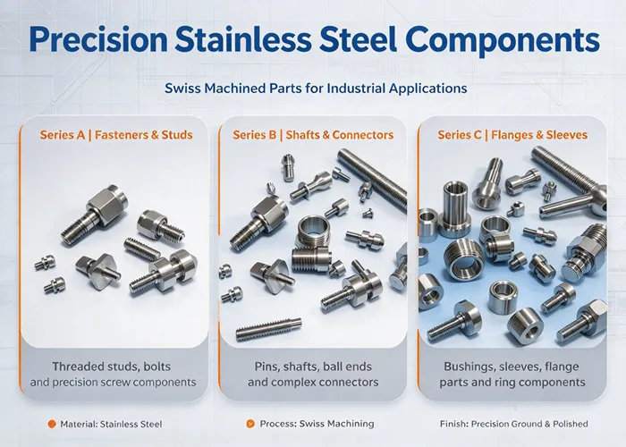 303 vs 304 vs 316 Stainless Steel for Swiss Machining